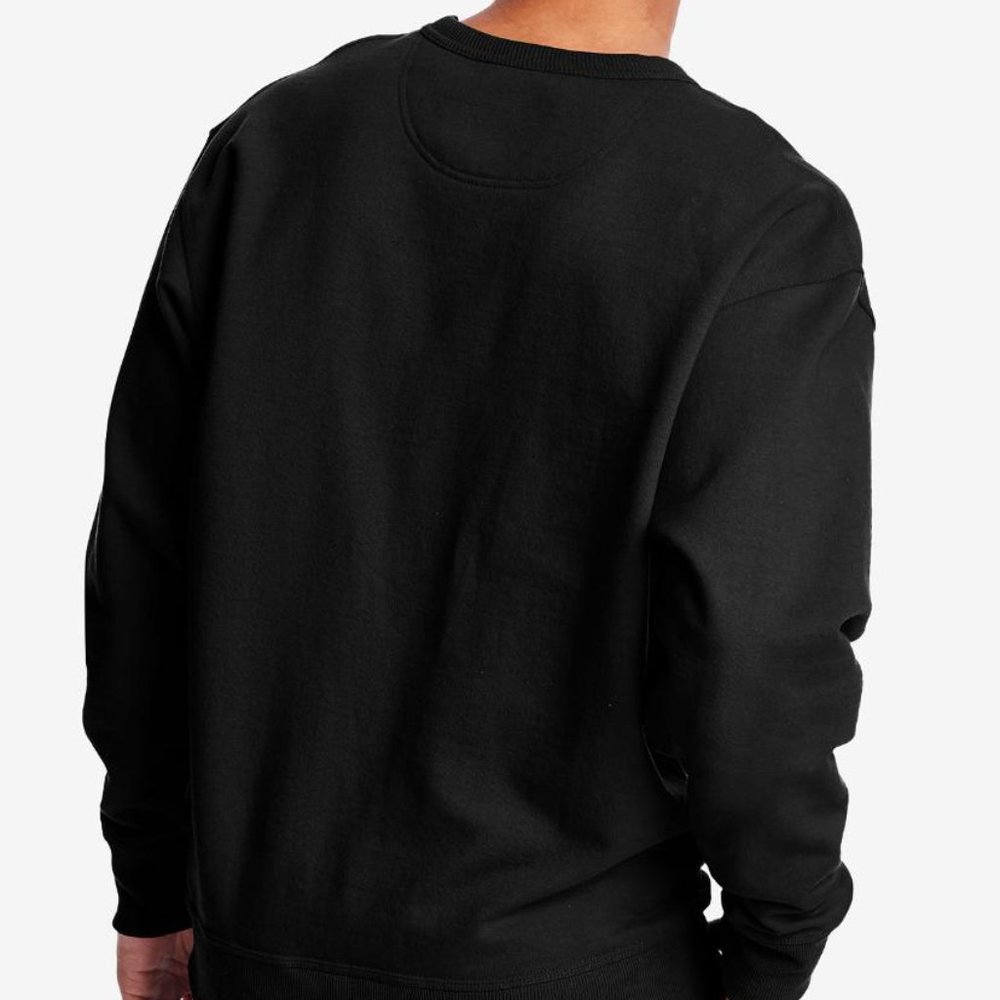 Champion Men's Script Logo-Print Fleece Sweatshirt - Picture 2 of 5